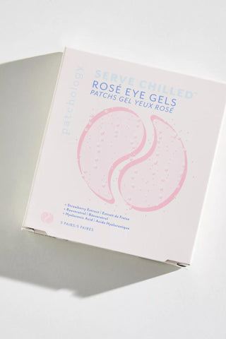 Patchology Serve Chilled Rosé Eye Gels hydrating under-eye patches