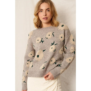 Ellie Flower Cloud Sweater