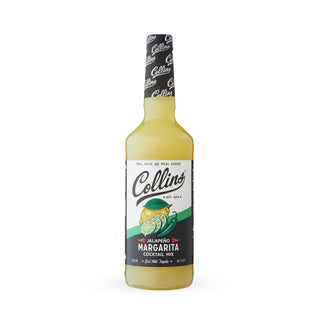 Collins Jalapeño Margarita Mix 32 oz spicy cocktail mixer bottle