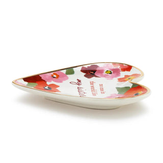 "My Sister Art Heart trinket dish with heart shape and floral design"

"Heart-shaped jewelry dish with My Sister sentiment and gold trim"

"Ceramic trinket tray gift for sister with meaningful message"

"Handcrafted heart dish for holding jewelry or keepsakes"