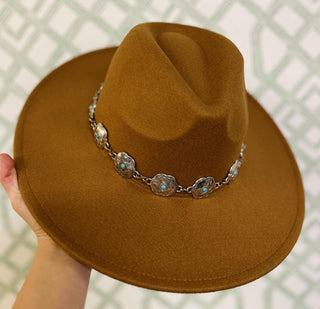 Light Brown Felt Hat