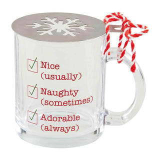 Snowflake Checklist Mug