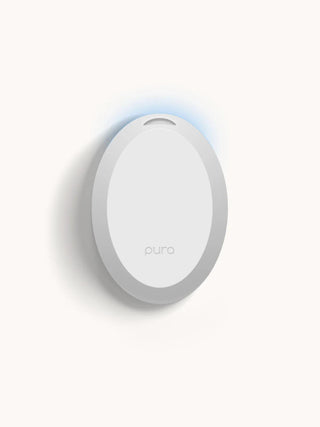 Pura Mini smart fragrance diffuser in white for small spaces