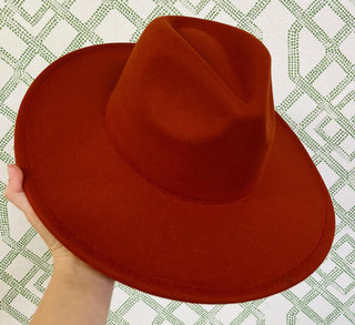 Rust Felt Hat