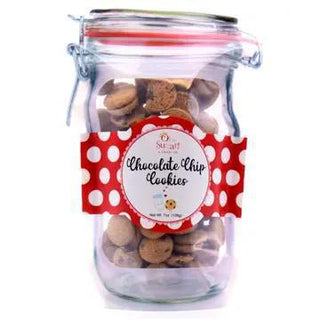 Valentines Chocolate Chip Mason Jar Pouches