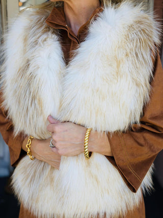 Langley Faux Fur Vest