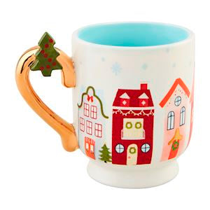 Houses Pedestal Mug