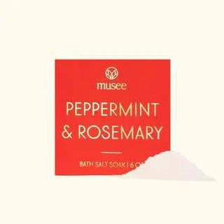 Peppermint & Rosemary Salt Soak