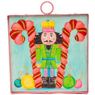 Kross Merry & Bright Nutcracker Mini Gallery Round Top
