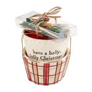 Have A Holly Jolly Christmas Vintage Tidbit Set