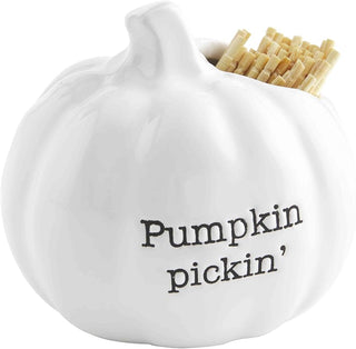 Pumpkin Pickin Toothpick Holder