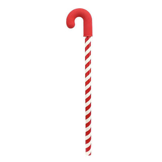 Candy cane striped holiday pencil with red eraser top

Red and white striped candy cane pencil for Christmas

Festive candy cane pencils with molded red erasers

Holiday stocking stuffer candy cane pencils

Christmas candy cane writing pencils in red and white