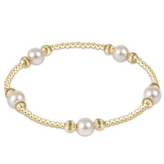enewton Purpose Pearl 6mm Bead Bracelet - Dignity