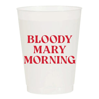 "Bloody Mary Morning" Tailgate Frosted Cup