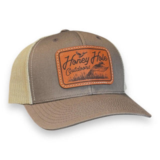 Snapback Leather Waterrfowl Hat