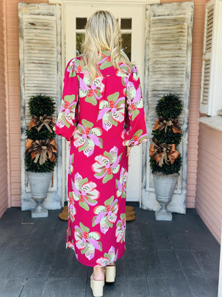 Ava Center Stage Plum Dress