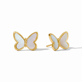 Julie Vos Papillon Stud Mother of Pearl