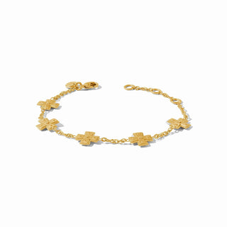 Malta Canterbury Delicate Bracelet in gold by Julie Vos

24K gold plated bracelet with hammered cross charms

Julie Vos Malta Canterbury gold bracelet

Delicate gold bracelet featuring hammered crosses

Adjustable gold cross bracelet by Julie Vos
