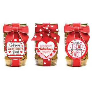 Valentines Chocolate Chip Cookie Pint Jar