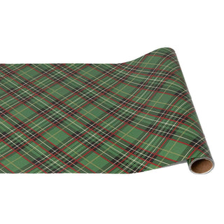 Green plaid paper table runner roll

Holiday green tartan paper table runner

Green plaid table runner with gold accents

Christmas plaid disposable table runner

Green tartan paper runner for holiday tables