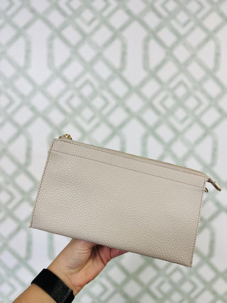 Ivory Wristlet Crossbody Bag