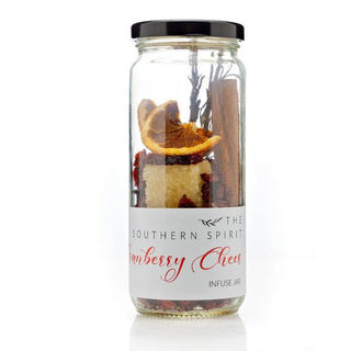 Cranberry Cheer Infused Cocktail Jar