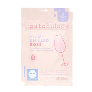 Patchology Serve Chilled Rosé Face Mask hydrating sheet mask