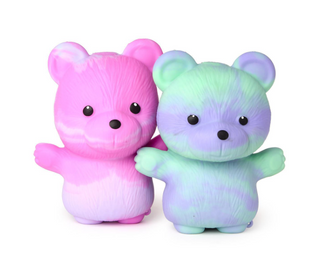 Jumbo Squishy Marbled Bear in pastel colors

Large soft squishy bear toy in pink and mint marble design

Colorful stress relief squishy bear for kids and adults

Jumbo size marbled bear squishy toy