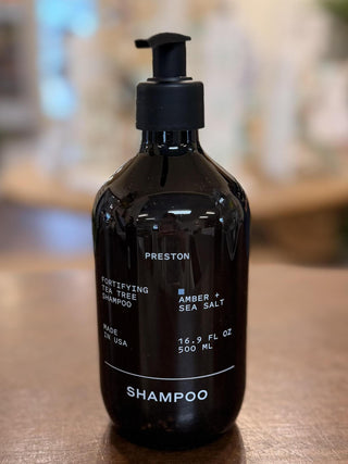 Preston Fortifying Tea Tree Oil Shampoo 16 oz
