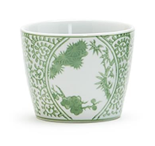 Green and white patterned ceramic countryside cachepot for plants

Assorted green floral ceramic cachepots with classic countryside design

Green toile ceramic cachepot for herbs or small plants

Decorative green and white ceramic plant cachepot assortment

Classic green patterned ceramic cachepot for home décor

Countryside-inspired green ceramic cachepot with floral detailing