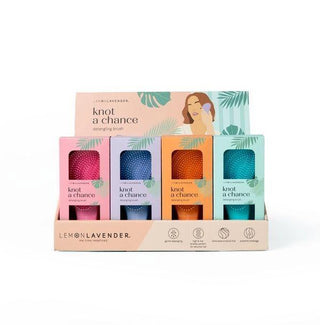 Knot A Chance detangling hair brush with flexible bristles for all hair types