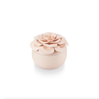 Ceramic Flower Candle