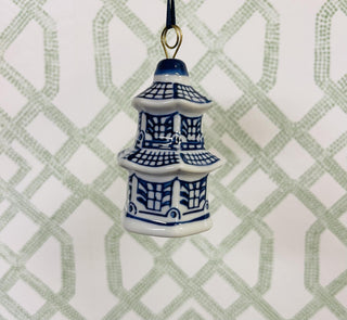 Chinoiserie Hand Painted Ornaments