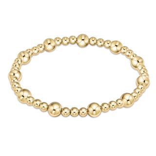 enewton Classic Sincerity Pattern Bead Bracelet - Gold