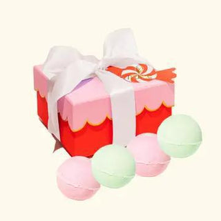 Christmas Scalloped Bath Balm Set