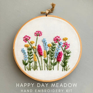 Embroidery Kit Happy Day Meadow