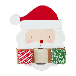 Santa-shaped bag toss game with red and green holiday bean bags

Christmas-themed wooden Santa bean bag toss set with six bean bags

Festive Santa face bag toss game for holiday parties and family fun

