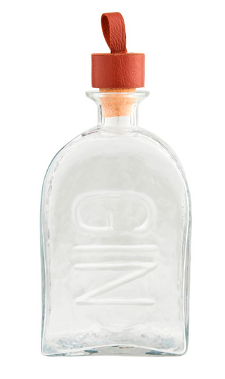 Gin Glass Leather Decanter