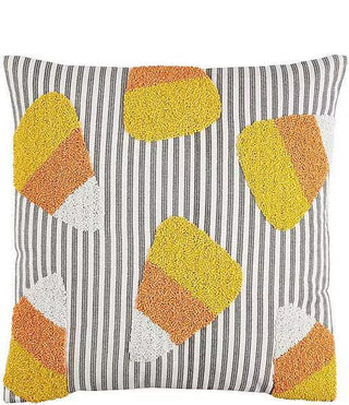 Beaded Candy Corn Pillow