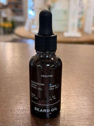 Preston Nourishing Argan Beard Oil 1 oz