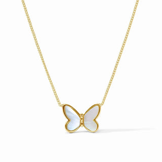 Papillon Delicate Necklace Mother of Pearl Julie Vos