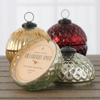 Cranberry Spice Ornament Candle