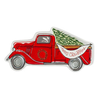 Merry Christmas Truck Trinket Tray