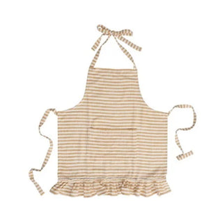 Cotton Striped Apron