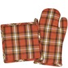 Fall Plaid Kitchen Set