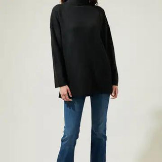 Athena Black Sweater