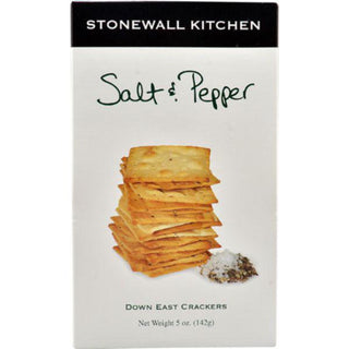 Stonewall Kitchen Crackers Salt & Pepper 5 oz.