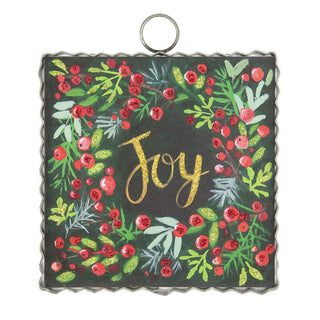 Round Top Mini Hamilton "Joy" Wreath Gallery