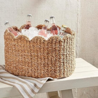 Woven Scallop Party Tub