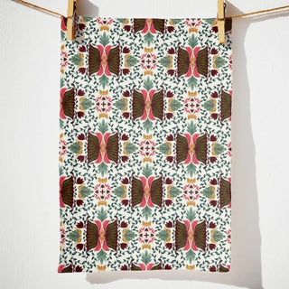 Lynette Reed Tea Towel with decorative printed design